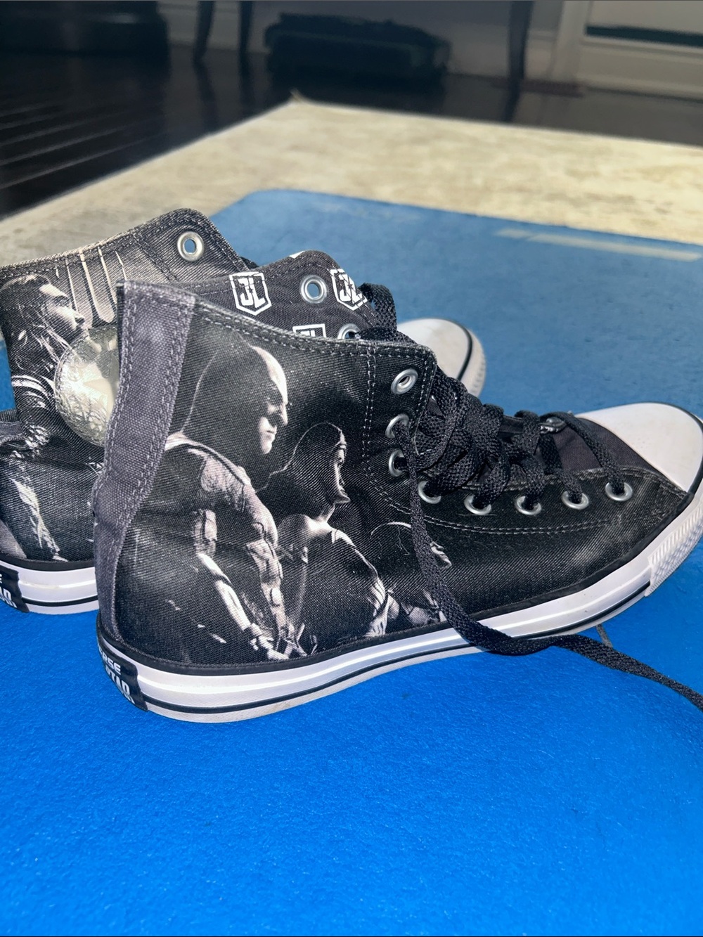 CONVERSE ALL STAR 🌟 High-Top Graphic Canvas Sneakers - Justice League